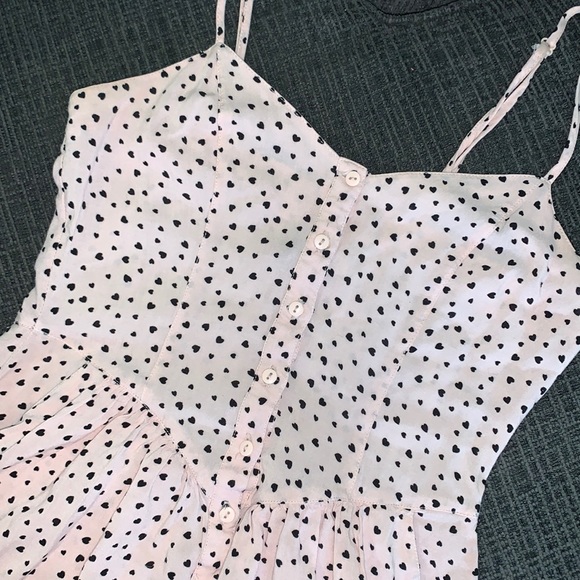 H&M Dresses & Skirts - H&M pink hearts mini dress